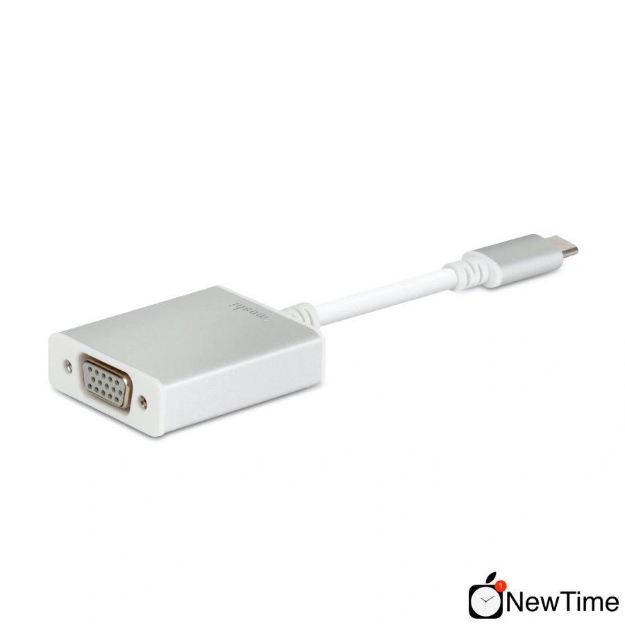 Адаптер Moshi USB-C to VGA Adapter Silver (99MO084201)